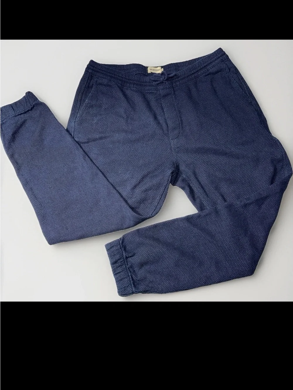 Taylor Stitch Apres Pants in Indigo Sashiko.